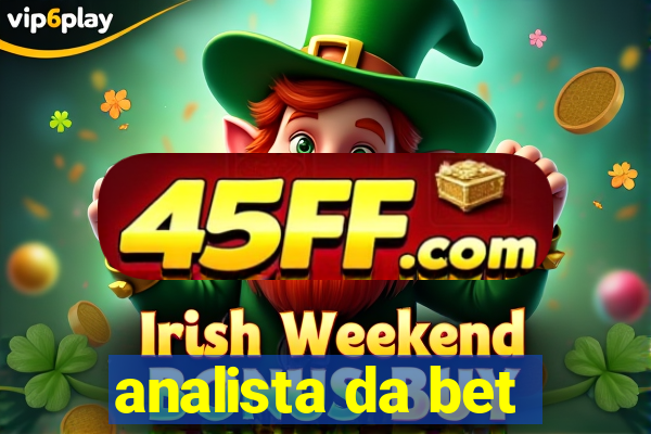 analista da bet